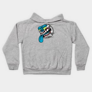 baseball illustration Kids Hoodie